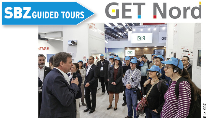 
Die Guided Tours der SBZ auf der GET Nord führen zu ausgewählten Herstellern.
