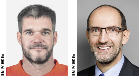 
Sven Maurer (links) löst Norbert Arnold ab.
