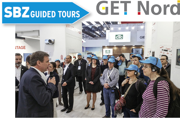



Die Guided Tours der SBZ auf der GET Nord führen zu ausgewählten Herstellern.
