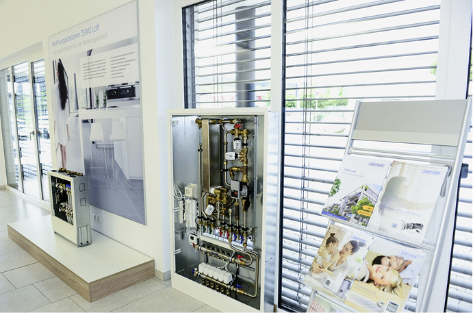 
Im neuen Schulungszentrum informiert Zewotherm über sortiments- und vertriebsspezifische Themen.



