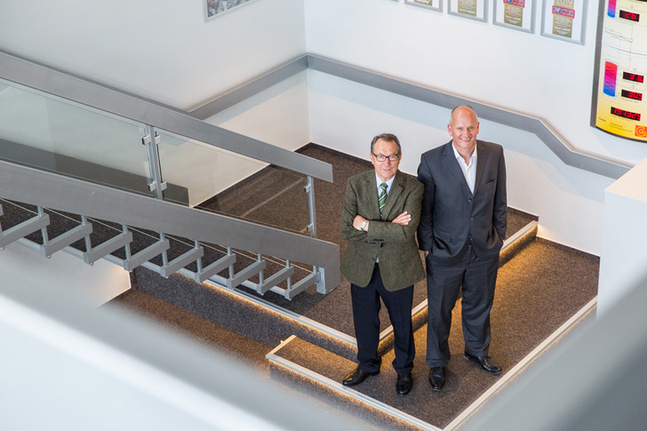 Heinz Wippich (li.) und Kai-Uwe Hollweg