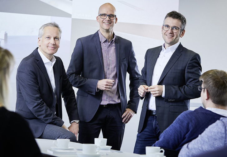 Die Seminarleiter Ralph Wagner, Benjamin Groß, Jens Göke (v.l.)