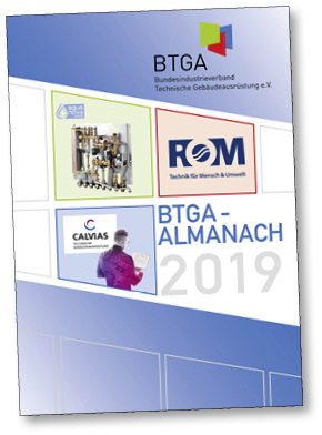 <p>
Den BTGA-Almanach 2019 gibt es kostenlos.
</p>

<p>
</p> - © BTGA

