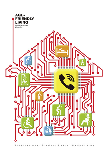 <p>
</p>
<p>
</p> - © Internationaler studentischer Plakatwettbewerb „Age-friendly Living – 
Altersgerechtes Wohnen“ – Alle Rechte vorbehalten – ZVSHK 2017

