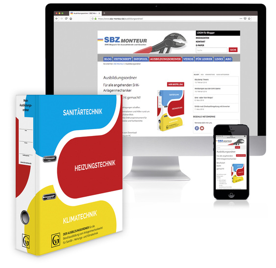 



Der SHK-Ausbildungsordner ersetzt die traditionellen Berichtshefte und dient als Ordnungsinstrument für alle Belange rund um die Ausbildung.
