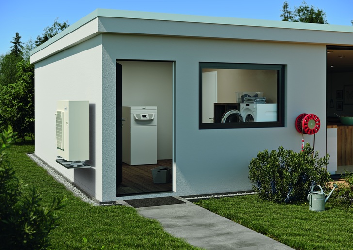 Mit den Split-Geräten von Brötje haben Kunden die Möglichkeit, sich einen effizienten und zukunftssicheren Wärmeerzeuger ins Haus zu holen.