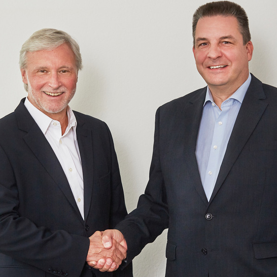 Andreas Feix (links) und Reinhard Schwenk.