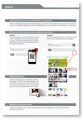 
Der Produktkatalog 2019 vereinfacht die Bestellung durch digitale Schritte.



