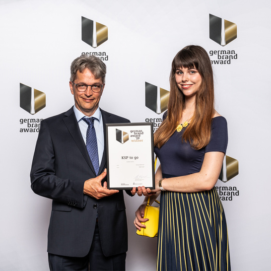 Im Juni wurde "KSP to go" mit dem renommierten German Brand Award 2019 ausgezeichnet.