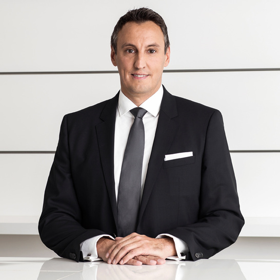 Hans Jürgen Calmbach, Vorsitzender des Hansgrohe-Vorstandsteams