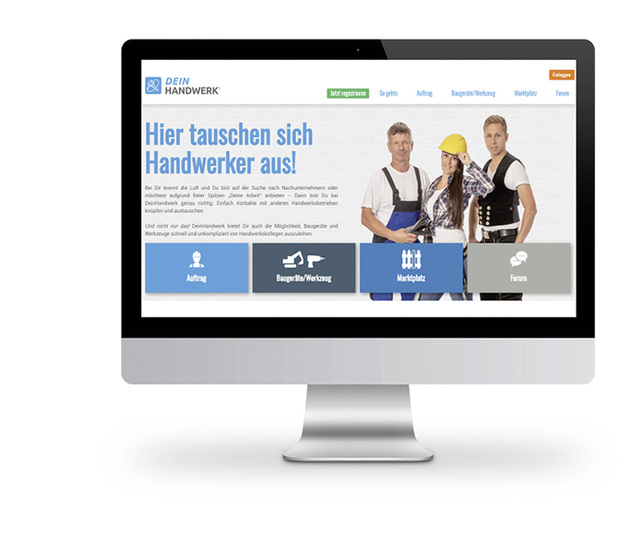 
Die Plattform dient dazu, den Kontakt zwischen Handwerksbetrieben in den jeweiligen Regionen zur gegenseitigen Unterstützung herzustellen.



