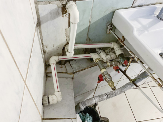 Installation nach dem Motto: Wen interessiert’s?