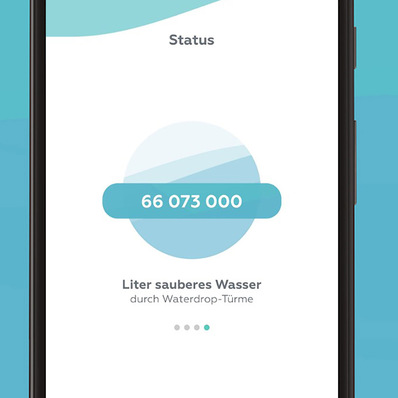Mit einer App wird der Bau von Wassertürmen gefördert
.