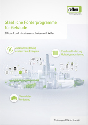 Die Info-Broschüre von Reflex Winkelmann erklärt die Details der neuen Förderprogramme für Effizienzmaßnahmen.