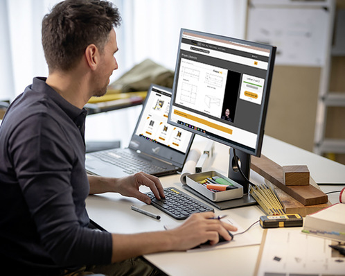 Der Umgang mit der Planungssoftware von Palette CAD lässt sich auch online lernen.