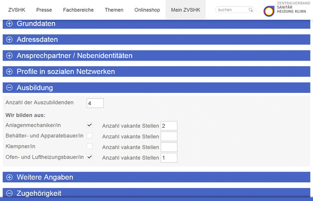 Das neue Ausbildungsjahr hat längst begonnen, dennoch lassen sich bis zum Jahresende vakante Plätze besetzen und die Lehrlinge an der Berufsschule sowie der Handwerkskammer nachmelden.