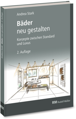 Bäder neu gestalten. 2. Aufl. 2020. 21,0 x 29,7 cm. ­Gebunden. 316 Seiten mit 558 farbigen Abbildungen. 59 Euro. 
ISBN Buch: 978-3-481-04144-1 
ISBN E-Book: 978-3-481-04145-8