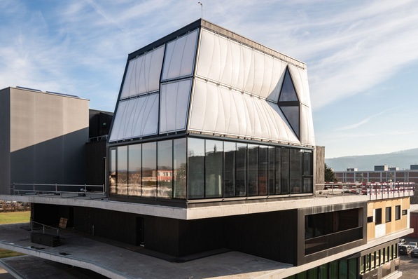 In der NEST-Unit DFAB House steuerte der KI-Algorithmus eine Woche lang die Temperatur eines Studentenzimmers.