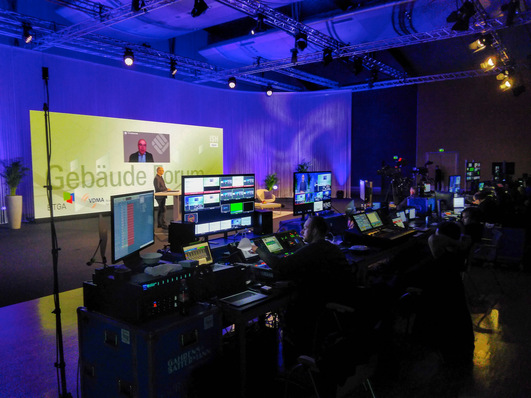 Top-Technik für die ISH digital: 
Die technische Ausstattung war aller Ehren wert.