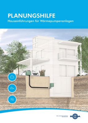 Doyma stellt Planungshilfe "Hauseinführungen für Wärmepumpen" vor