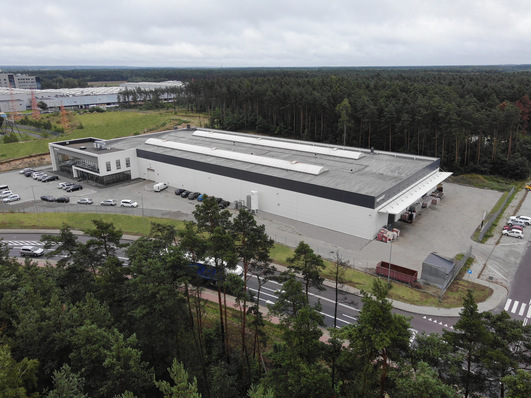 Firmengebäude Rakoczy Stal in Polen