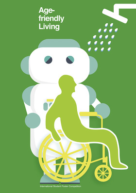 © Internationaler studentischer Plakatwettbewerb „Age-friendly Living – Altersgerechtes Wohnen“ – Alle Rechte vorbehalten – ZVSHK 2017