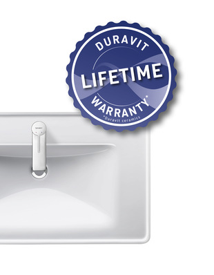 Der Hersteller Duravit bietet auf seine Keramikserien eine Lebenslange Garantie an. 