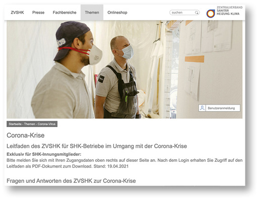 Mitgliedsbetriebe erhalten auf aktuellem Stand zu etwa 200 einzelnen Punkten wichtige Hinweise, wie sich unter anderem der betriebliche Alltag trotz Corona-Problematik meistern lässt.