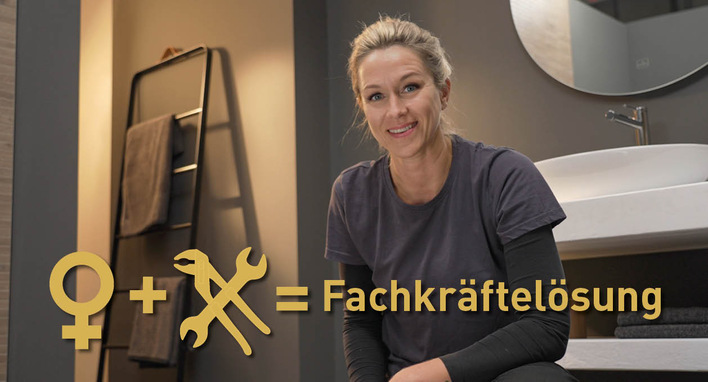 Noch zu selten gelingt der weiblichen Hälfte der Menschheit der Einstieg in die SHK-Berufswelt. Dabei liegt gerade da eine große Chance, dem Fachkräfteengpass dauerhaft entgegenzuwirken.
