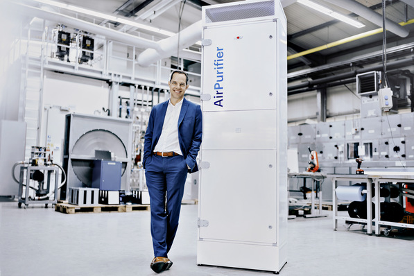 Bild 1 Thomas Kneip: „Im Baugewerbe und bei Betreibern von neuen Gebäuden ist mittlerweile ein gutes Verständnis für die Notwendigkeit von RLT-Anlagen mit 100 % frischer Außenluft vorhanden. In der Sanierung ist dies jedoch leider noch weniger der Fall.“