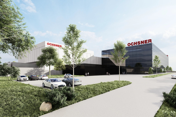 Ochsner plant bereits neue Produktions- und Verwaltungsbauten in verkehrsgünstiger Lage.