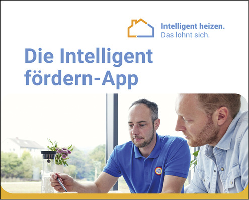 Die „Intelligent fördern“-App kann der Fachhandwerker für eine Kundenberatung einsetzen. Mit wenigen Eingaben lässt sich die BEG-Förderung für Einzelmaßnahmen bei Heizung und Lüftung berechnen.