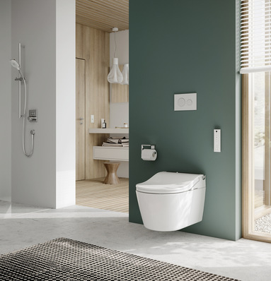 Das Washlet zählt zu den Kernprodukten von Toto. Die Dusch-WCs des japanischen Herstellers stehen für mehr Komfort und Hygiene im Bad.