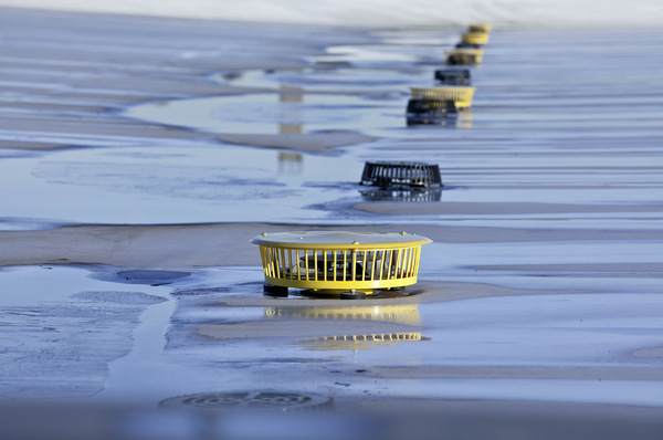 Das auf Niederschlagsflächen anfallende Regenwasser muss planmäßig und kontrolliert abgeleitet werden.