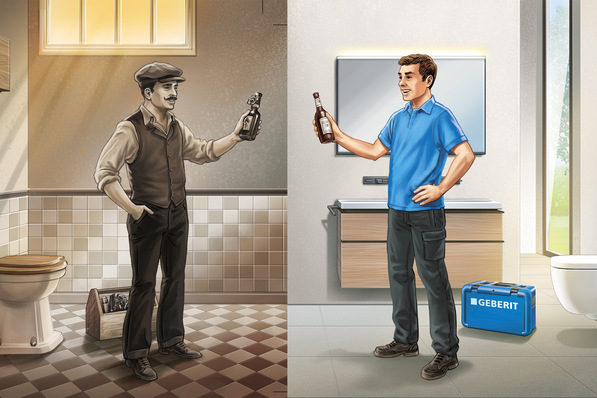 Anlässlich der Unternehmensgründung vor 150 Jahren lädt Geberit die Branche dazu ein, auf der NahDran Tour gemeinsam zu feiern.