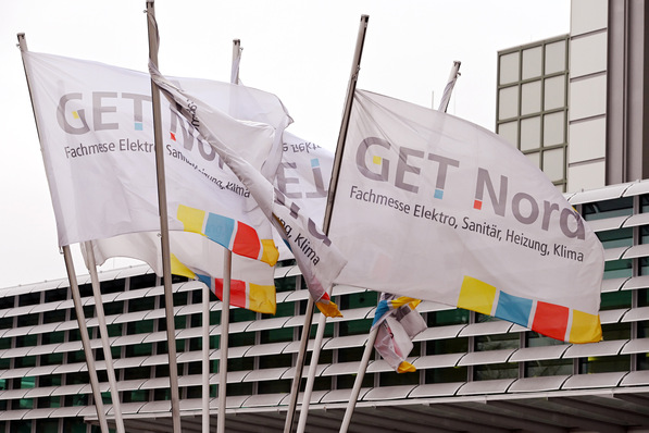 GETNord 2022..Messe in Hamburg..Eingang Ost