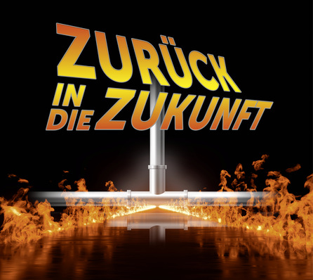 Alt-Text: „Innovative Heizungsrohrtechnologie mit Flammenmotiv, symbolisiert zukunftsweisende Entwicklung in der Energieeffizienz für die SHK-Branche. - © Bild: GettyImages/GreenTomato