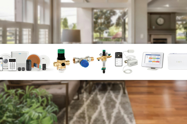 „Vernetzte Gebäudetechnik im Fokus: Darstellung von Smart-Building-Systemen und modernen Installationswerkzeugen vor dem Hintergrund digitalisierter Haustechnik. - © Resideo