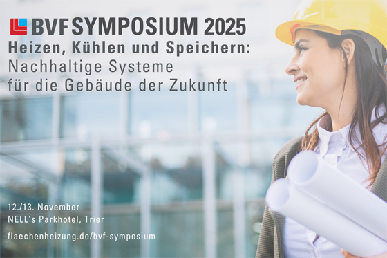 Gerne! Hier ein optimierter, barrierefreier Alt-Text für das beschriebene Bild, zugeschnitten auf die Zielgruppe und den thematischen Zusammenhang: Optimierter Alt-Text: „Fachfrau in Schutzhelm mit Bauplänen vor moderner Technikgebäude; daneben Hinweis auf das BVF-Symposium 2025 zum Thema nachhaltige Heizungs-, Klima- und Gebäudetechnik.“ Begründung: Der Text benennt Berufsfeld und Geschlecht neutral als Expertin der Branche, beschreibt visuell die Situation (Baupläne, moderner Gebäudetechnik-Kontext) und bringt den Bezug zur SHK-Thematik sowie zur beworbenen Veranstaltung eindeutig ein. So ist der Nutzen für Fachkräfte sofort nachvollziehbar. - © BVF
