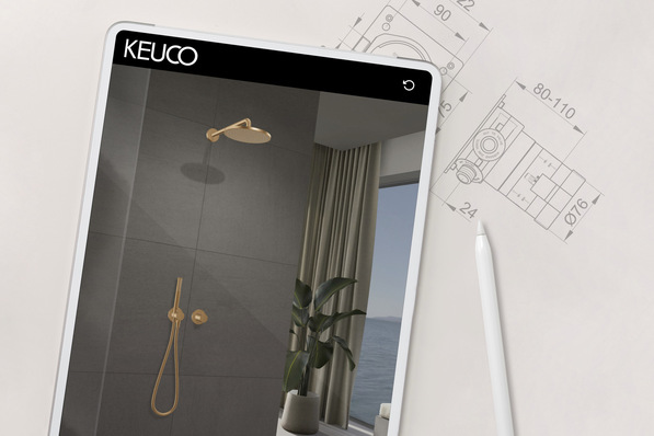 IXMO von Keuco ist ein digitales Planungstool für Armaturen im Badbereich.