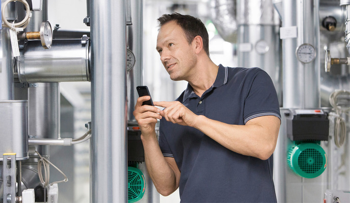 Die kostenfreie „Assistent App“ von Wilo ermöglicht den hydraulischen Abgleich nach Verfahren B – vollständig digital und effizient.