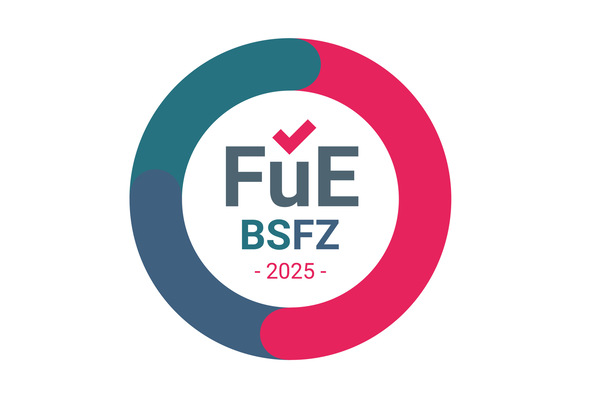 Das rote BSFZ-Siegel belegt, eigenbetrieblich oder teilweise eigenbetrieblich durchgeführte FuE-Vorhaben und steht für die innerbetriebliche Forschungsleistung der Systemair GmbH.