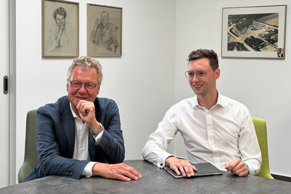 Von links: Dr. Michael Pietsch, Fritz Felix Pietsch.