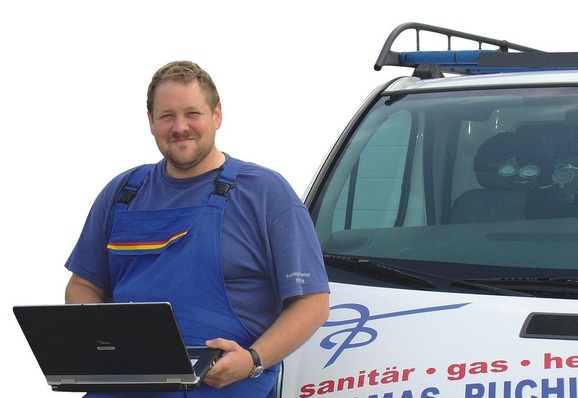 SHK-Unternehmer Thomas Puchinger: Heute hat unser Kunde seine Rechnung innerhalb von drei Tagen.