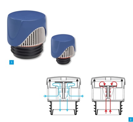 1 Rohrbelüfter bieten – fachgerecht eingesetzt – für viele Situationen in der Gebäudeentwässerung eine schnelle und effiziente Lösung.2 Da Belüftungsventile nur bei Unterdruck im System öffnen, können keine Kanalgase über sie abziehen.