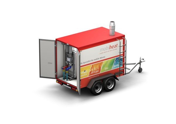 Das Heizmobil MH150F von Mobiheat.
