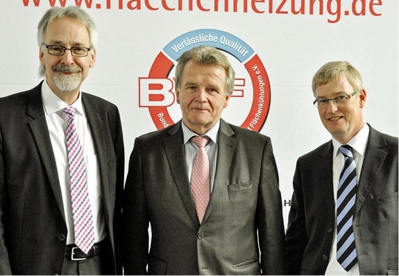 Laden wieder zum Symposium nach Berlin ein: Der BVF-Vorstand mit (v.l.) Heinz-Eckard Beele, dem Vorsitzenden Ulrich Stahl und Michael Muerköster.