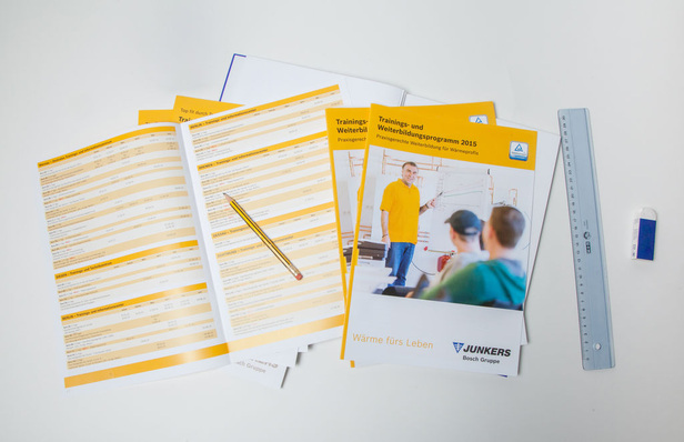 Weiter kommen — mit dem neuen Trainings- und Weiterbildungsprogramm von Junkers.