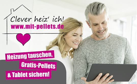 



Eine neue Aktion soll das Heizen mit Pellets attraktiver gestalten.
