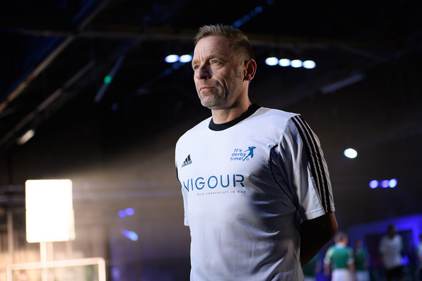 Gesicht des Vigour Cups ist Weltmeister Thomas “Icke“ Häßler.